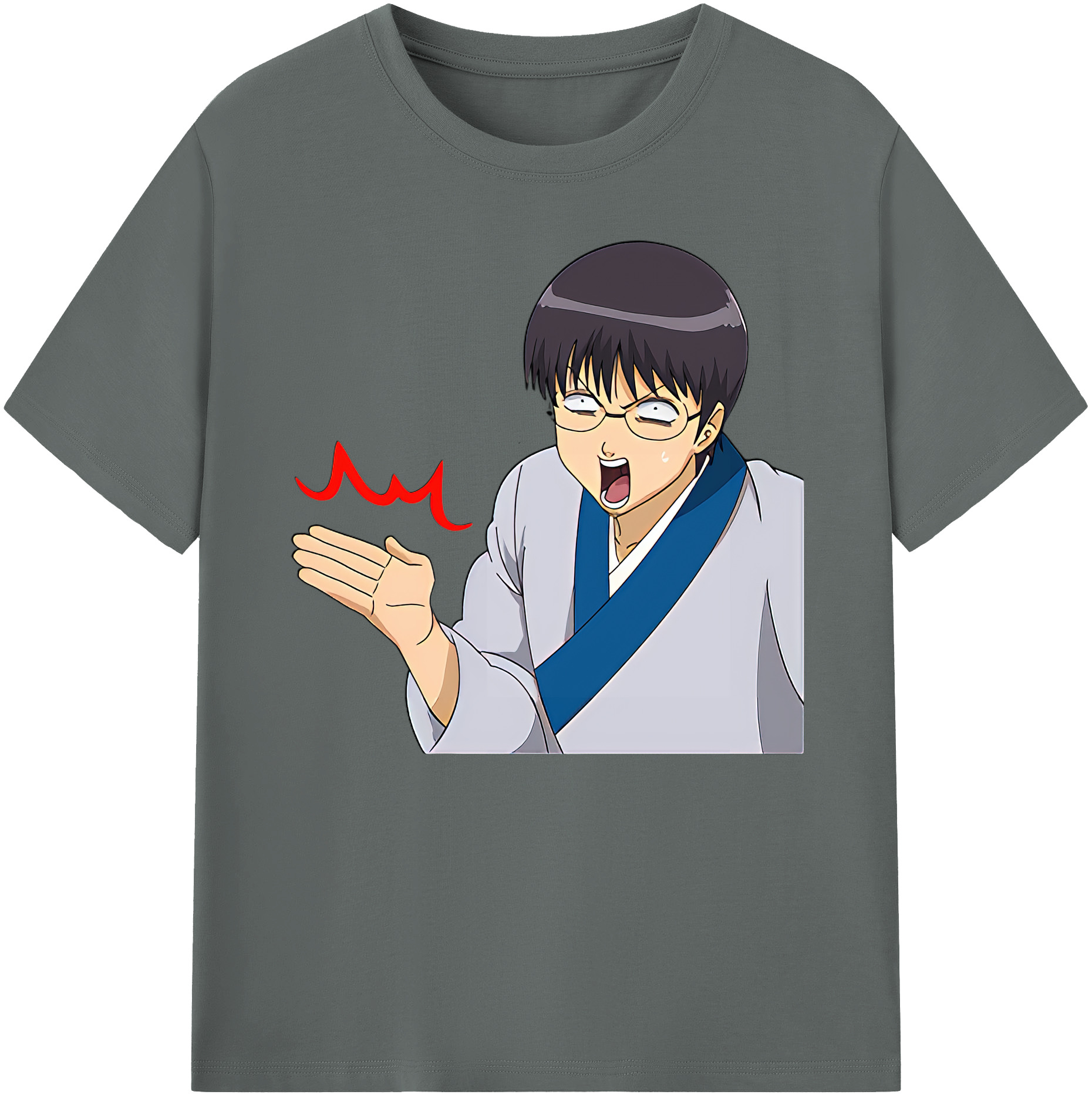 （画像用） ぎんたま 坂田銀時（さかたぎんとき） 神楽 志村新八（しむら しんぱち） GINTAMA Sakata Gintoki Kagura Shimura Shinpachi 綿100％ メンズ半袖Tシャツ｜肌触りやわらか＆通気性